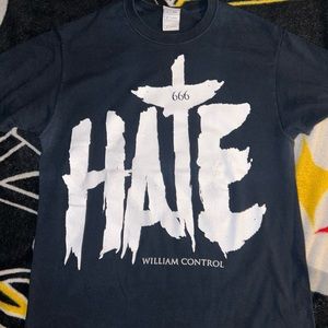 ❌SOLD OUT SOLD OUT❌early 00’s willam control HATE tee